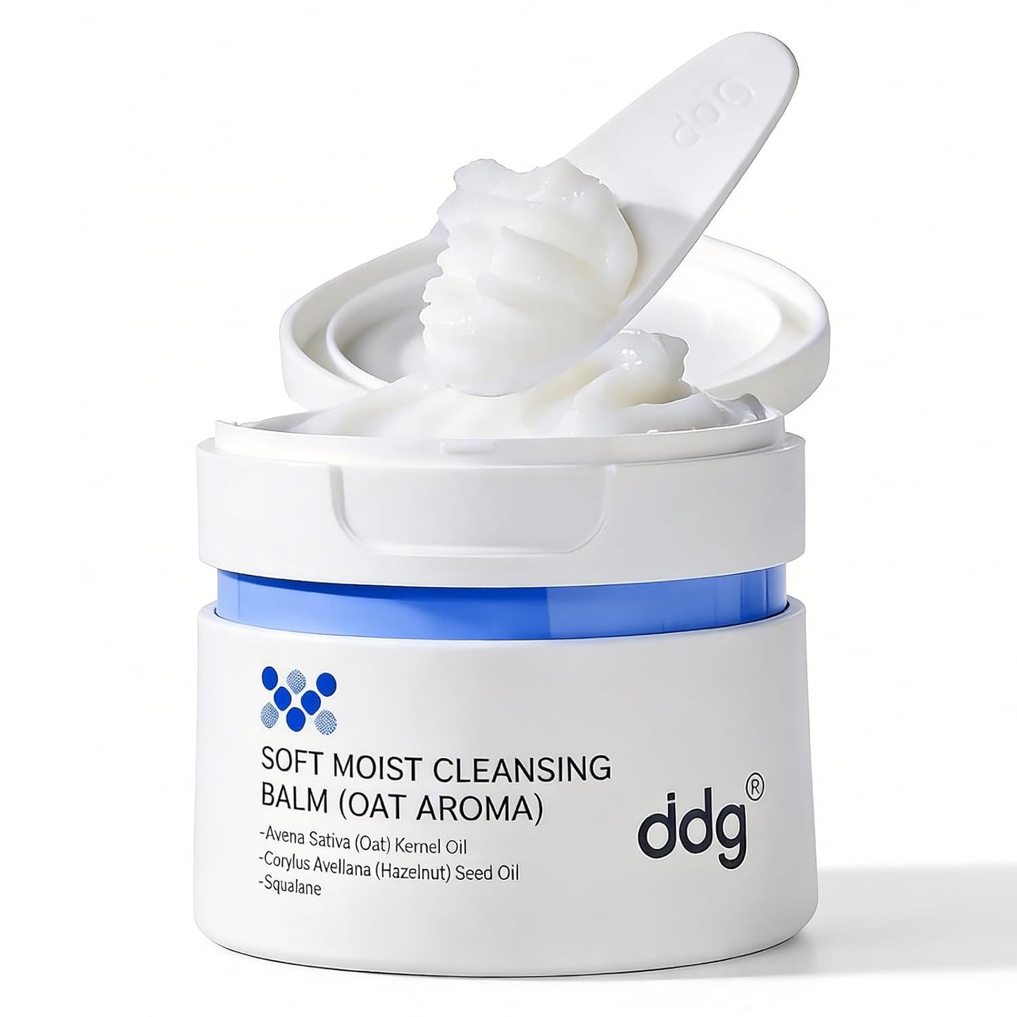 Soft Moist Cleansing Balm - Gentle Makeup Remover for Sensitive Skin | Nourishing Oil-Based Facial Cleanser, 3.38 fl oz