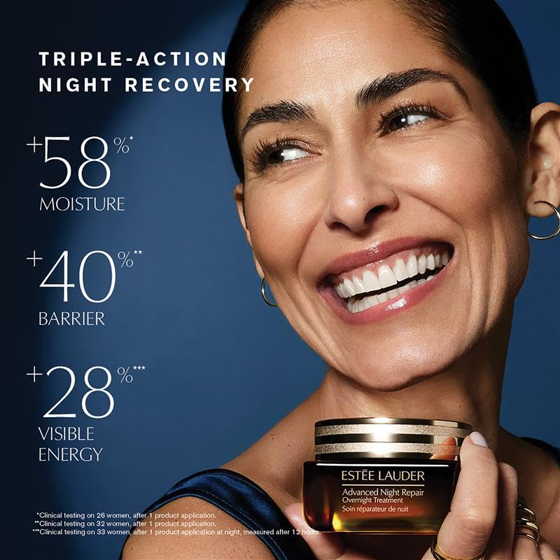 Estée Lauder Dream Skin In One Sleep Skincare Set - Repair, Moisturize & Strengthen | 4-Piece Set with Cleanser, Serum, Moisturizer & Treatment