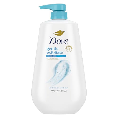 Dove Gentle Exfoliating Body Wash with Sea Minerals - 30.6 oz