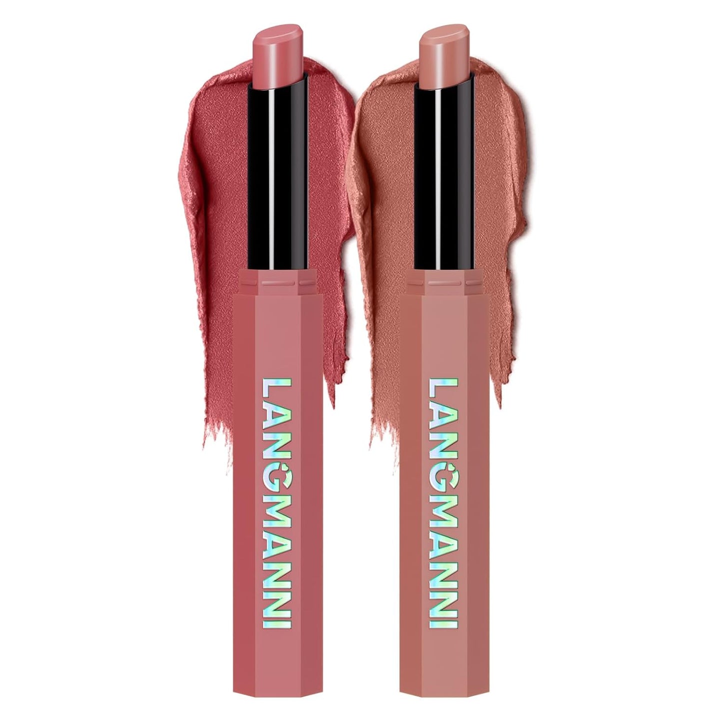 Velvet Matte Lipstick Set - 12 High Pigment Nude Shades | Long-Lasting Waterproof Lip Color for Women