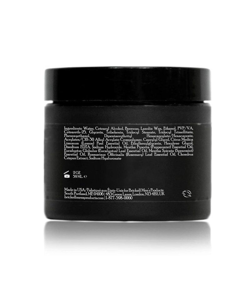 Brickell Men's Products Shaping Paste Pomade For Men, Natural, Texturizing Wax Pomade, 2 Ounce, Scented