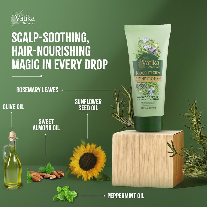 Vatika Naturals Rosemary Conditioner for Dry Hair - 280g