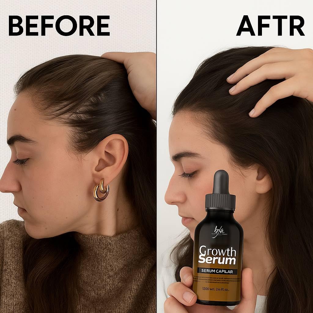 BXA Profesional Nourishing Hair Serum – 100ml / 3.4oz Lightweight Frizz Control Oil – Deep Hydration & Shine Enhancer for All Hair Types – Enriched with Argan Oil, Coconut Oil & Silk Protein