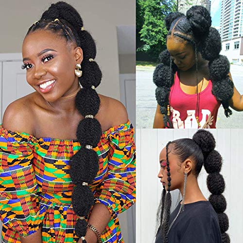 BAISAI 18 Inch Marley Twist Braiding Hair 1B# - Afro Kinky Crochet Extensions