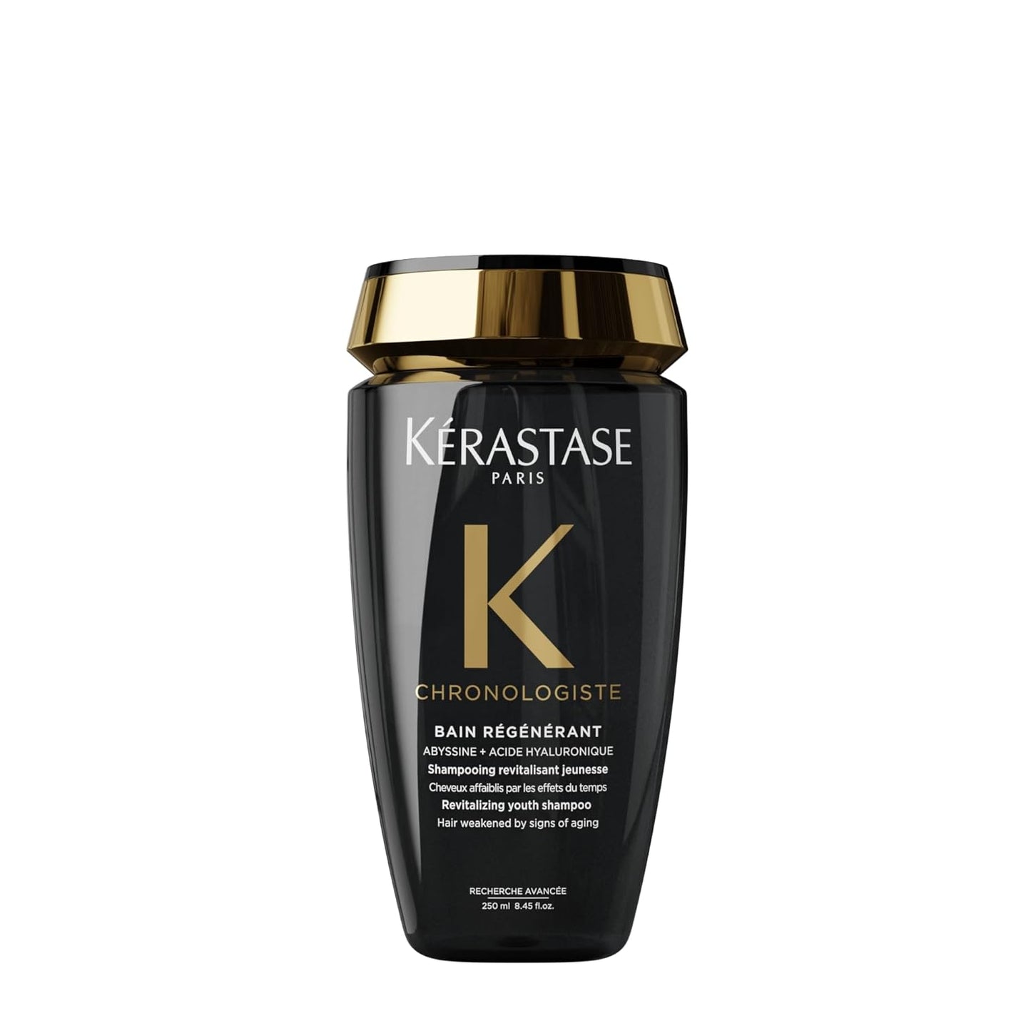 KÉRASTASE Chronologiste Bain Régénérant Shampoo - Revitalizing Anti-Aging Formula for Weakened Hair | Hydrating & Smoothing with Hyaluronic Acid