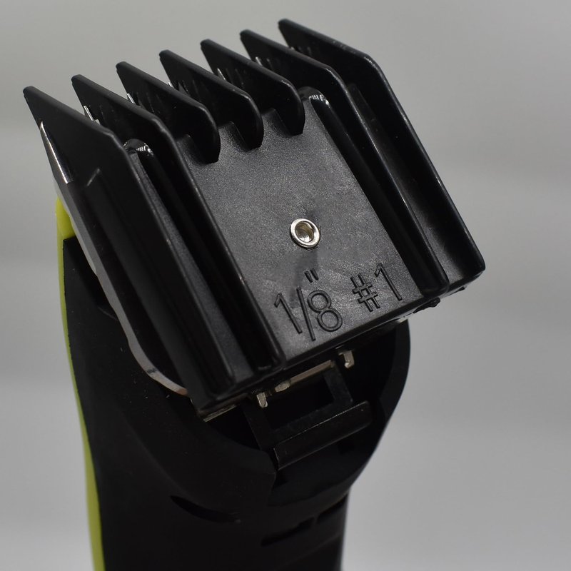 Professional A5 Animal Clipper Attachment Guard Guide Combs Set, 1/8" 1/4" 3/8" 1/2" Compatible with Andis AG BG, Oster Classic 76 Golden A5, Wahl KM Series Pet Groomer Horse Clipper Models (Black)
