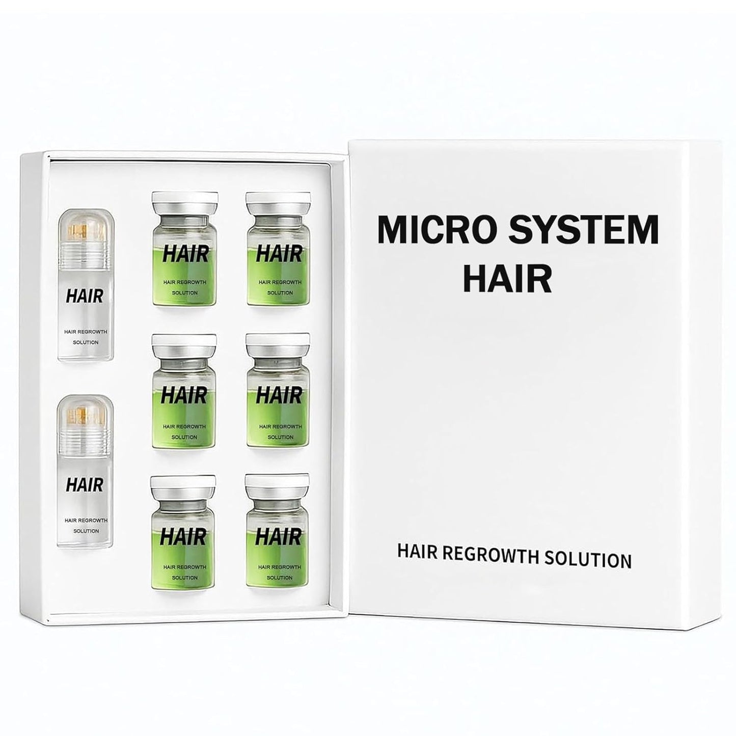 Advanced Hair Regrowth System - Ginseng & Peppermint Oil Treatment for Thicker Hair | Unisex Serum (1)