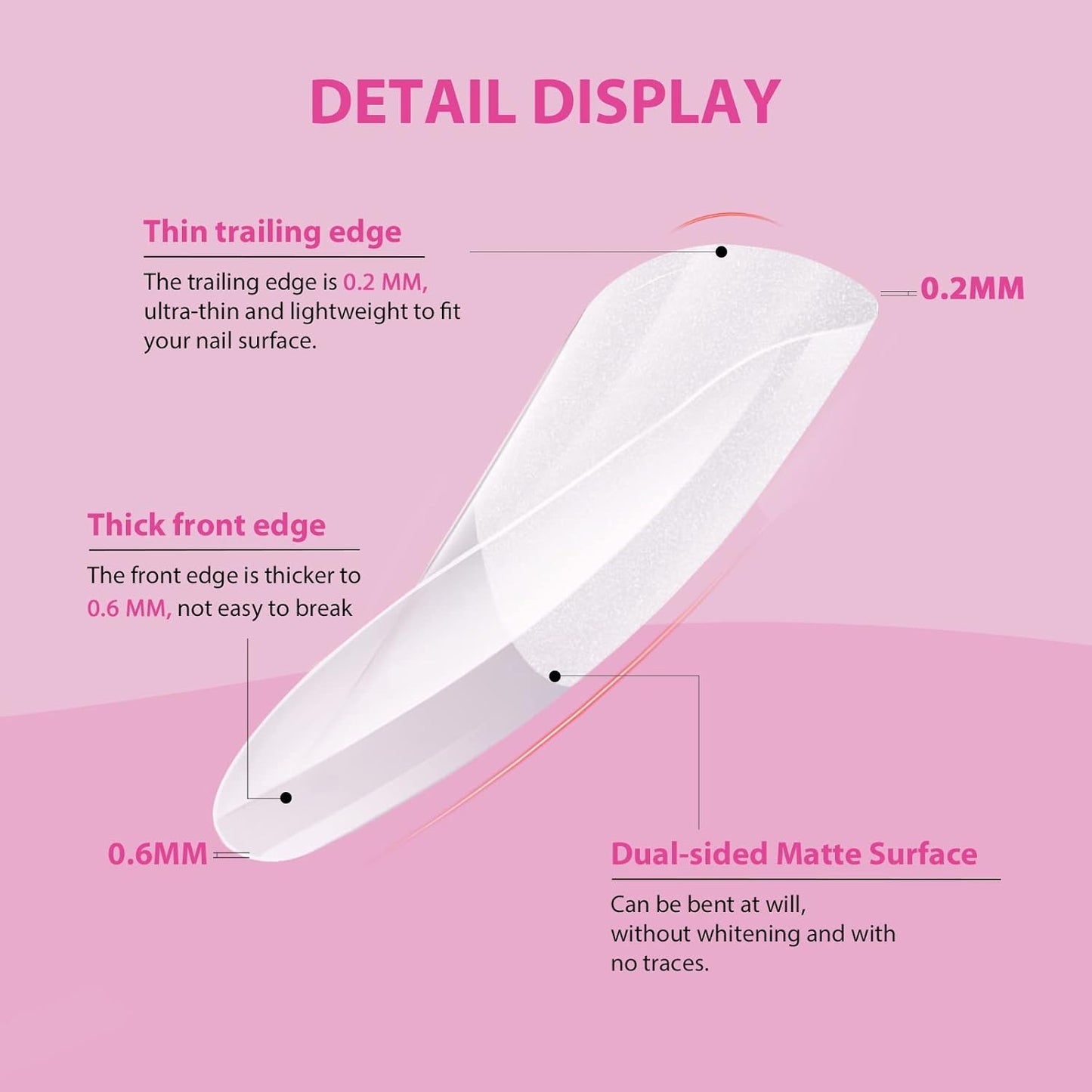 Almond Gel Nail Kit - Complete Nail Drill Set with UV Lamp & 500PCS Tips | DIY Manicure Tools for Home Use