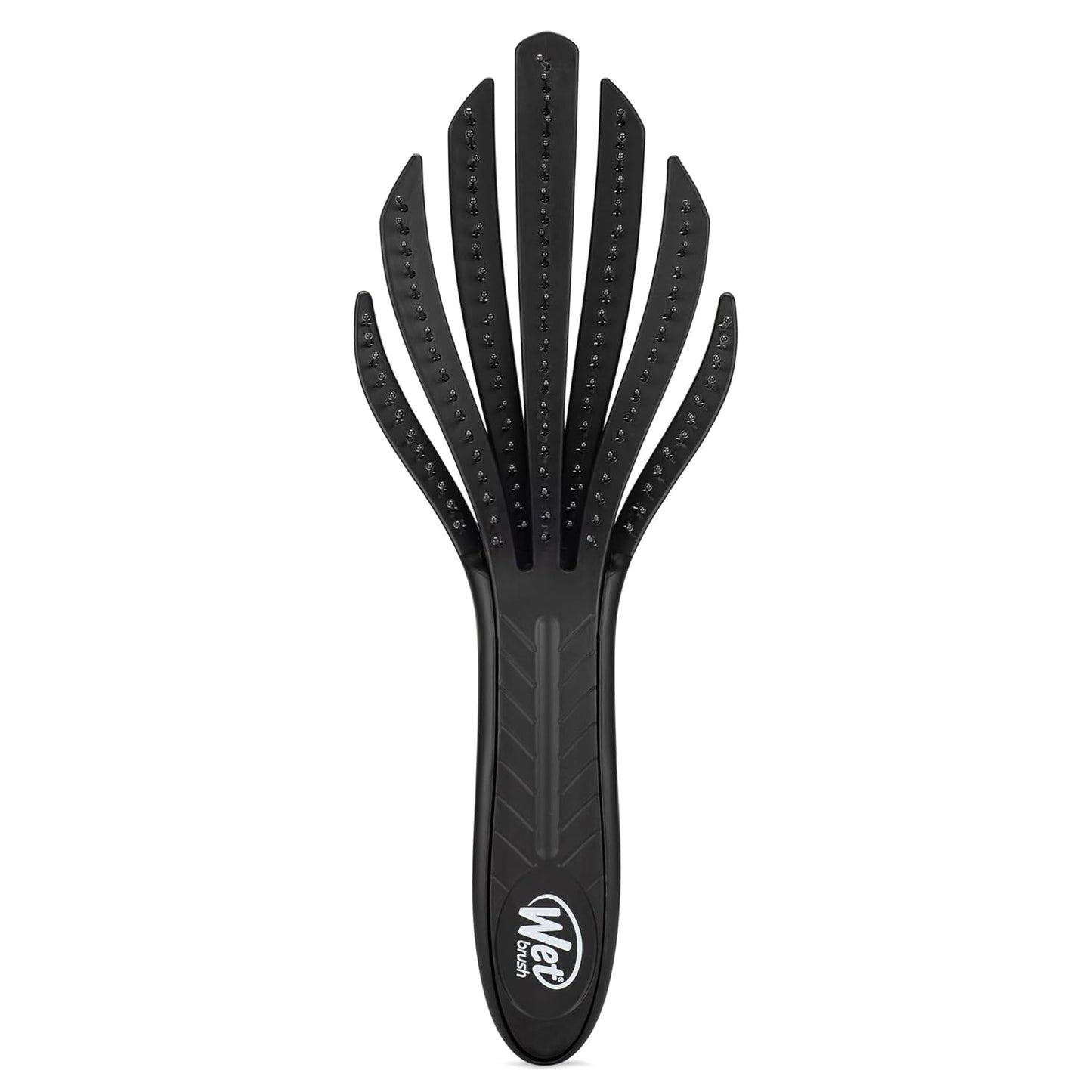 Wet Brush Go Green Curl Detangler Hair Brush - Pale Pink IntelliFlex Bristles for Easy Tangle Removal | Ideal for Curly Hair