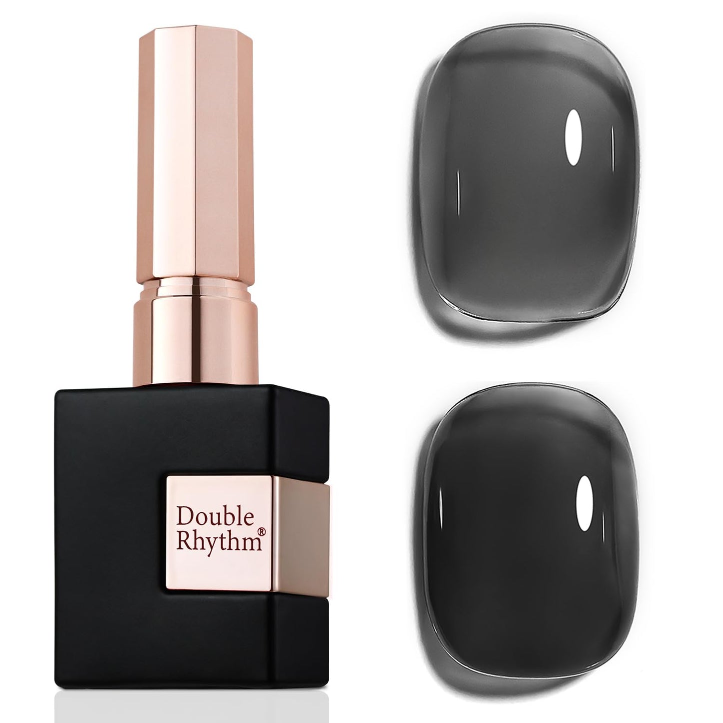Gel Nail Polish - Translucent Light Milky Pastel for DIY Manicure | 0.5 Oz Rose Pink
