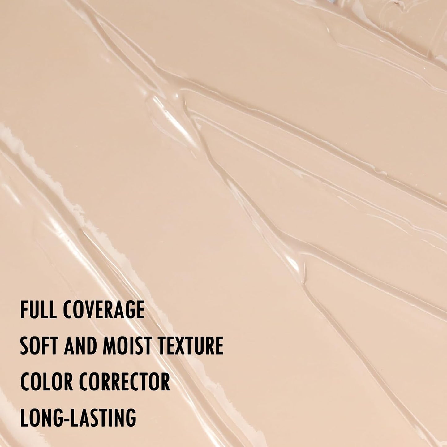 Liquid Concealer - Full Coverage Under Eye Concealer for Dark Circles & Fine Lines | Waterproof, Long-Lasting Makeup, 0.42 fl oz (Light)