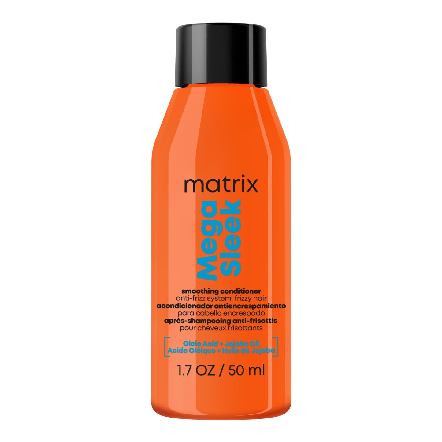 Matrix Mega Sleek Anti-Frizz Conditioner - 96H Frizz Control, 12x Smoother Hair, and Lasting Hydration, 1.7 Fl Oz