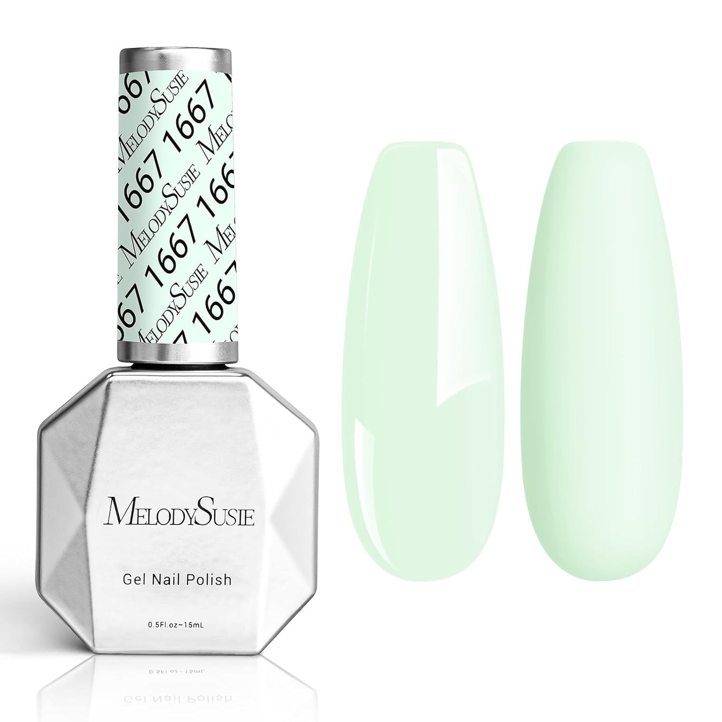Thick Snow White Gel Nail Polish - 15ML Soak Off UV LED for DIY Nail Art & Manicure | Perfect Christmas Gift