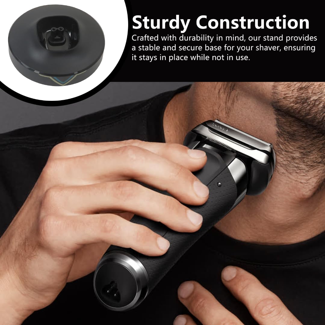 Premium Charging Stand/Dock Compatible for Norelco Shavers Universal Compatibility with S7788, S9502, S9507, S9982, S9985, S9987, SP9860, SP9861,S5531 Models, Black