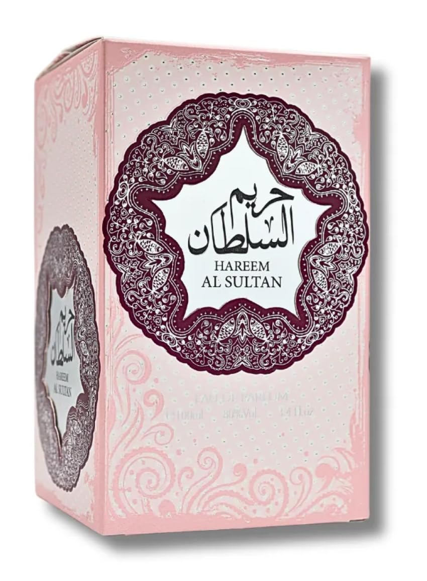 Hareem Sultan Eau de Parfum Spray for Unisex - 3.4 Ounce | Exotic Fragrance
