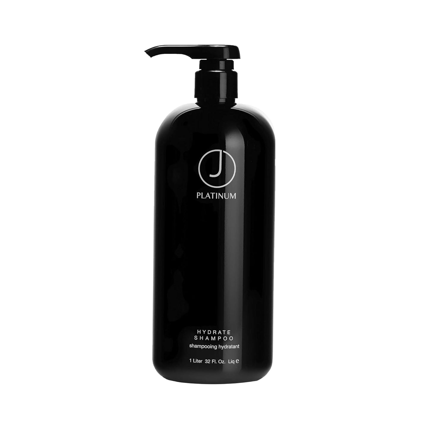 J Beverly Hills Platinum Hydrate Shampoo - Silk Protein for Deep Hydration | Available in 3.4 oz, 12 oz, 32 oz