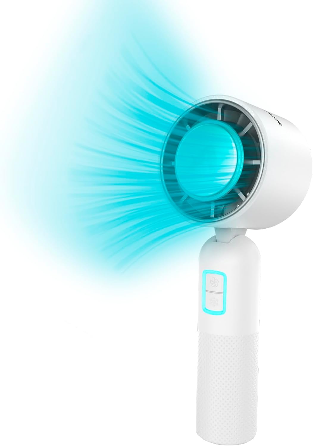 Portable Handheld Fan - Mini USB Rechargeable Personal Fan for Cooling | 4-Speed Adjustable, Compact & Lightweight