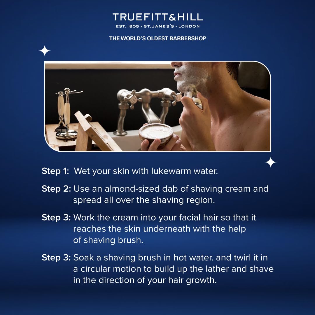 Truefitt & Hill Grafton Shave Cream Tube 75gm