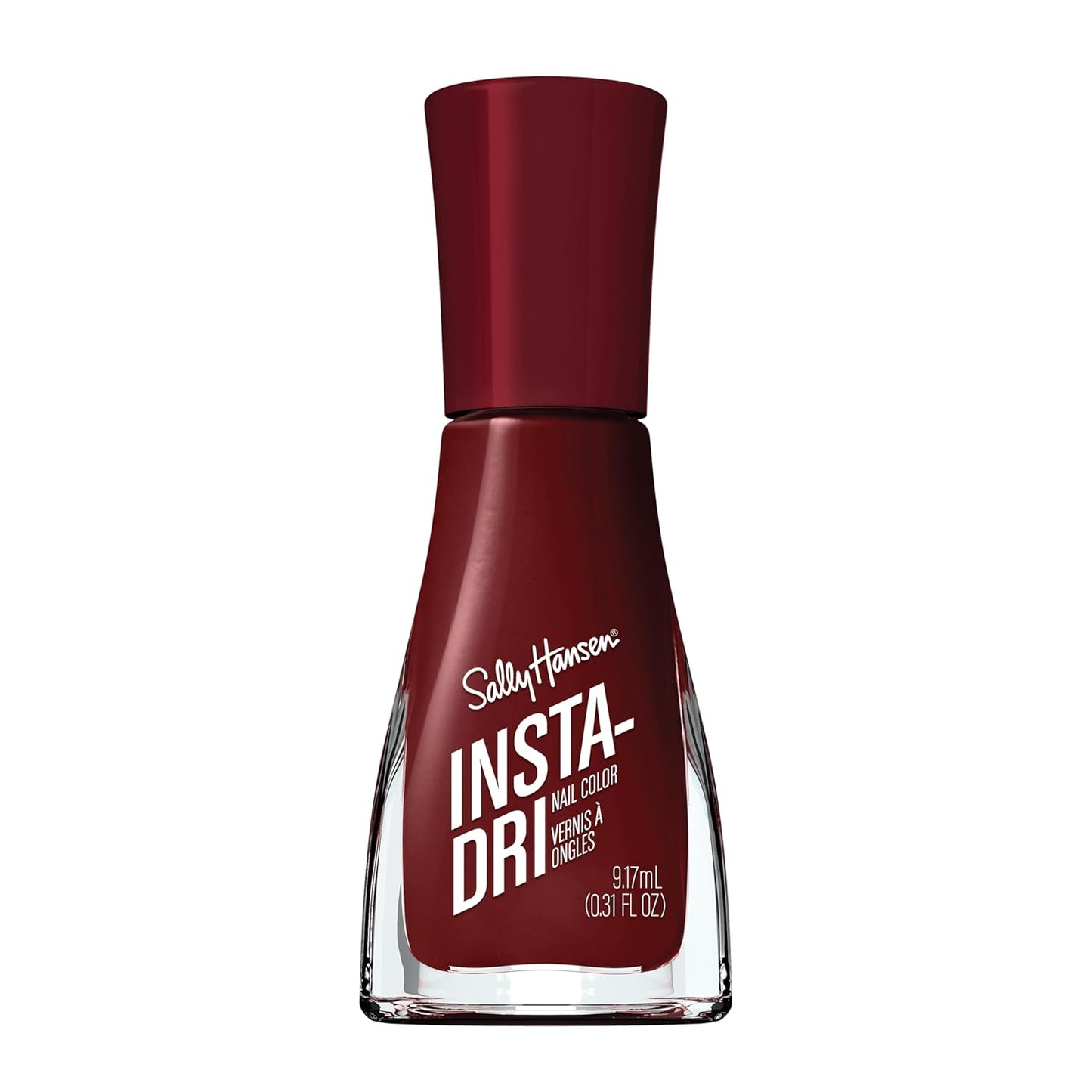 Sally Hansen Nail Polish - Dragon Fruit Crush | Quick-Dry Satin-Matte Finish, One-Coat Application, 0.31oz