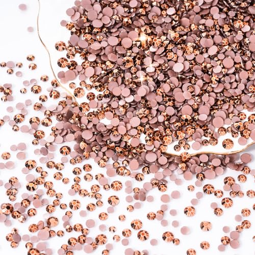 25,000 PCS Resin Flatback Rhinestones Kit - Mixed 3mm, 4mm, 5mm AB Gems