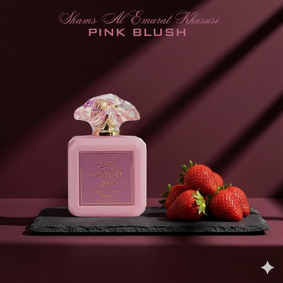Ard Al Zaafaran Pink Blush Eau de Parfum Spray - 100ml | Elegant Fragrance for Women