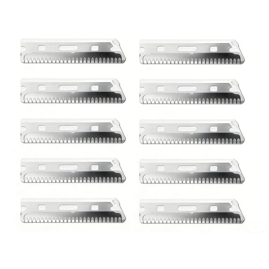 10Pack Compatible with Zomchi Razor Blades,Replacement Blade Refills Compatible with ZOMCHI Eyebrow Razor.