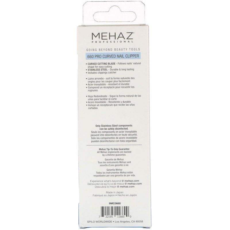 Mehaz Professional 660 Professional Nail Clipper (model: 9mc0660)