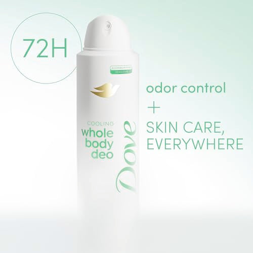 Dove Whole Body Deodorant Cooling Spray, Sage & Lavender, 4 oz