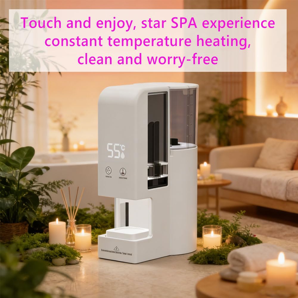 Towel Heater - Hot Towel Warmer Dispenser for Spa & Home Use | Includes 100 Towels
