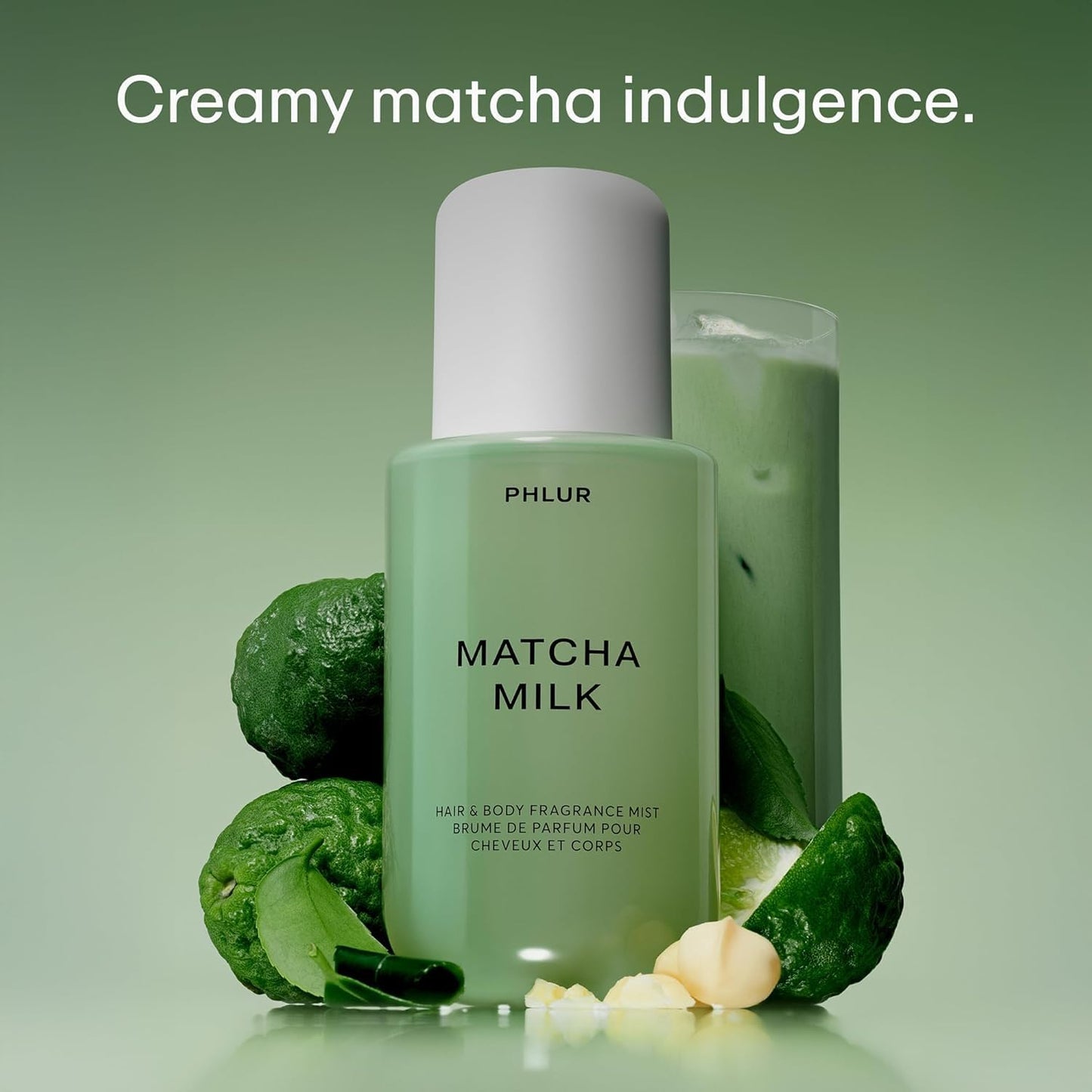 Berry Matcha Latte Body Mist Set - 8 Fl Oz Each | Refreshing Hair & Body Perfume for Women