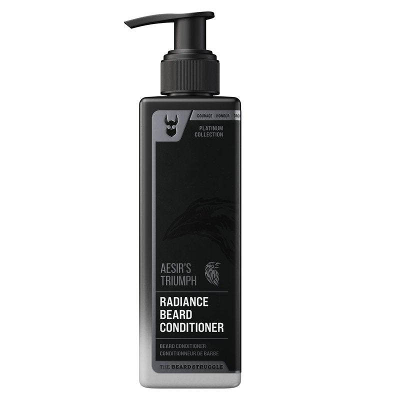 The Beard Struggle - Marksman's Beard Conditioner - Hoenir's Poem, Gold Collection - Nourish, Softens, & Strengthens Beard - Radiance Beard Conditioner for Men (8 Fl oz)