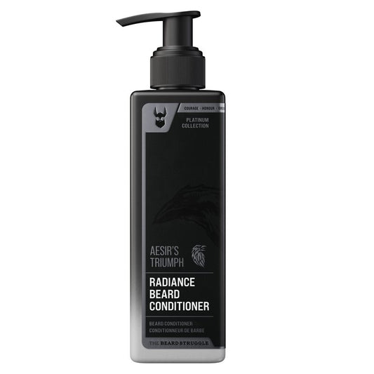 The Beard Struggle - Marksman's Beard Conditioner - Hoenir's Poem, Gold Collection - Nourish, Softens, & Strengthens Beard - Radiance Beard Conditioner for Men (8 Fl oz)