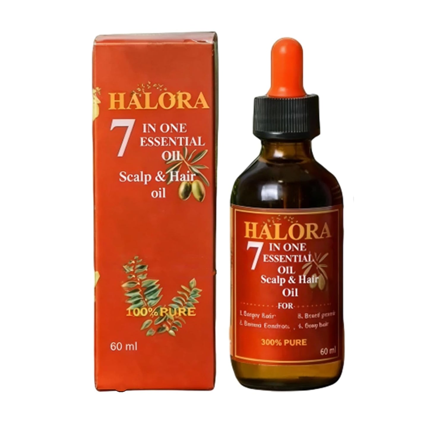 Hair Growth Oil | Nourishing Formula for Thicker, Fuller Hair - 3 Pack, Lightweight & Non-Greasy
