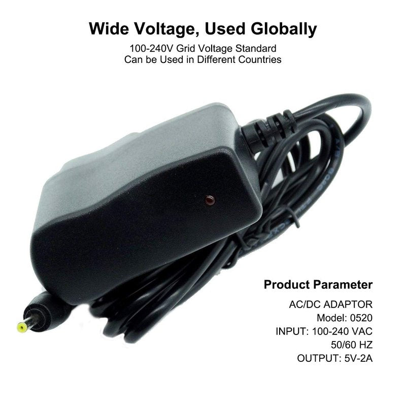 AC Adapter Charger with Light for Philips Norelco G250 G290 G370 G390 G470