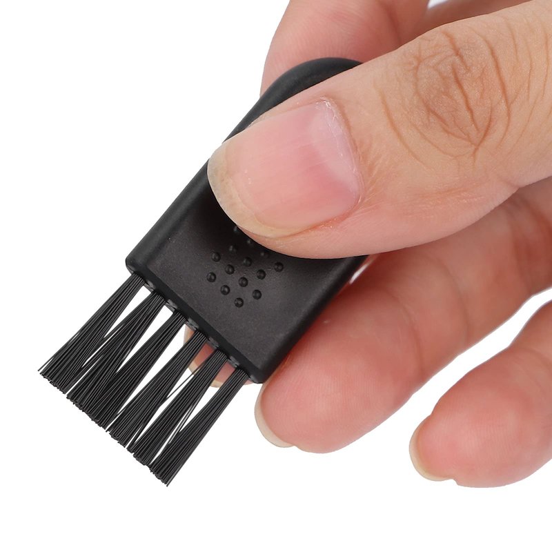 6Pcs Hair Clipper Brush, Anti Slip Electric Shaver Cleaning Brush with Ergonomic Handle, Nylon Trimmer Cleaner for Small Household Appliances, Computer Accessories