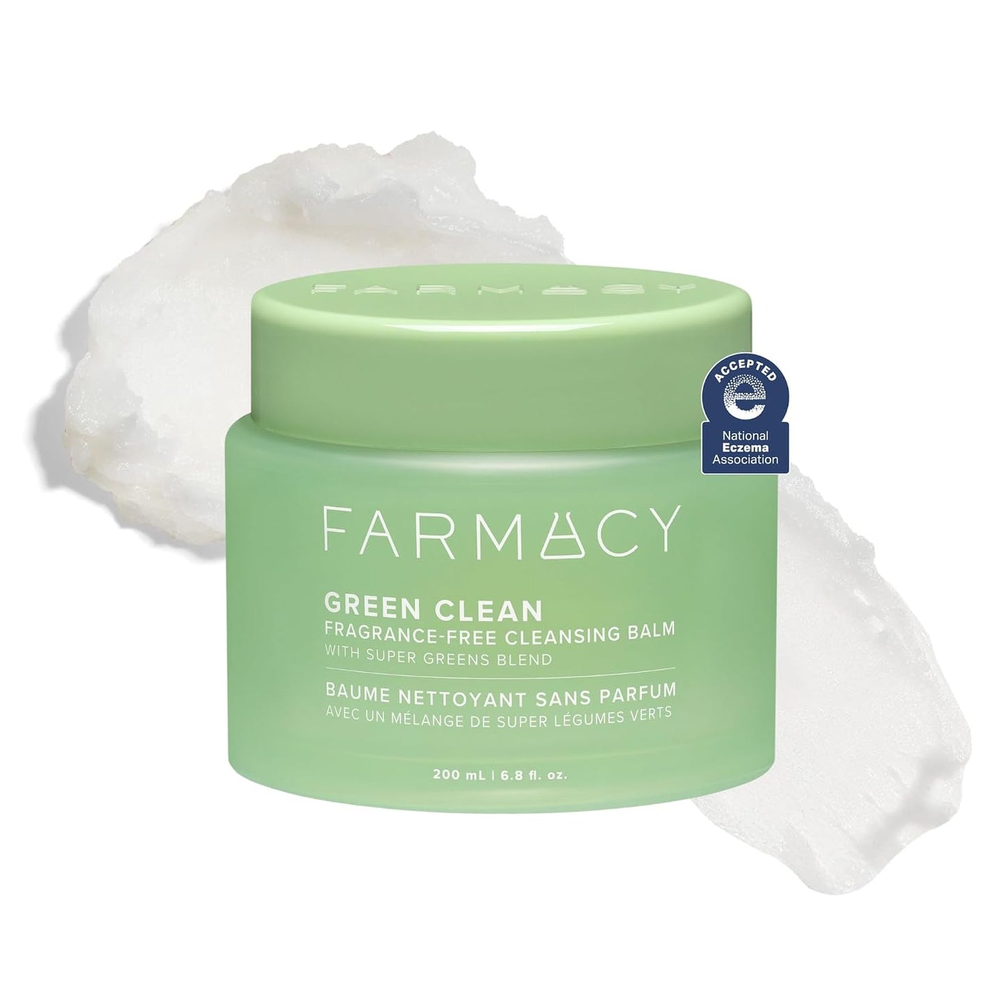 Farmacy Sensitive Skin Makeup Remover Balm - Green Clean Waterproof Oil Cleanser | Hydrating & Fragrance-Free (30ml)