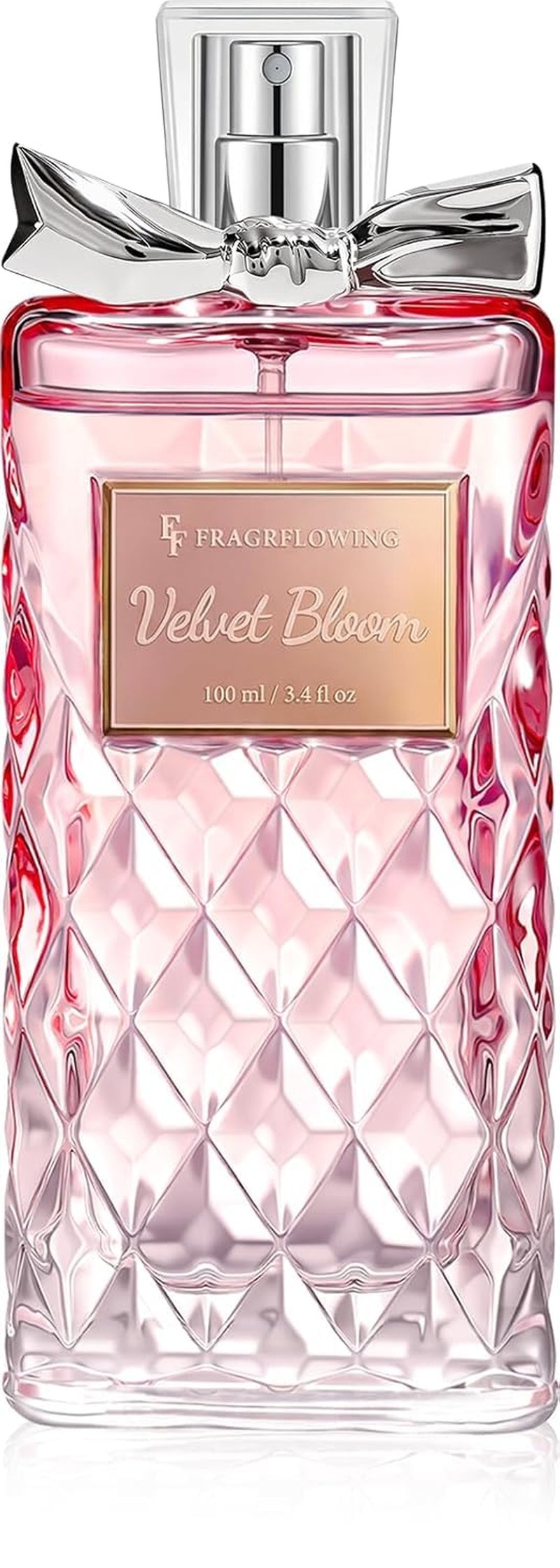 Alcohol-Free Floral Perfume for Women - Long Lasting Rose, Jasmine & Peony Scent | 100ml / 3.4 fl oz Gift