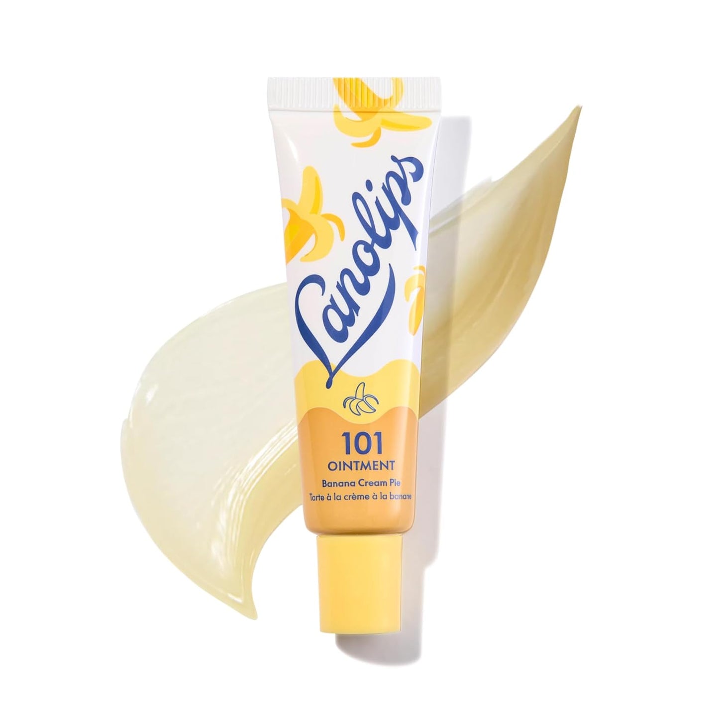 Lanolin 101 Multipurpose Ointment - Healing Lip Balm & Skin Repair Moisturizer | Banana Cream Pie (0.35 oz)