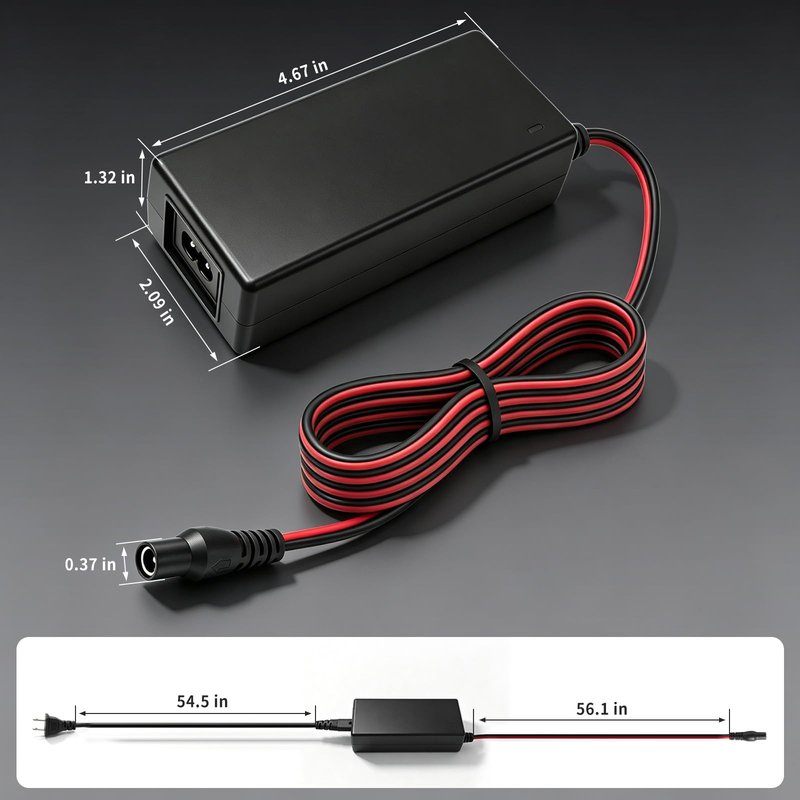 14V 56W AC Power Adapter Replacement for NOCO Boost Jump Starter Battery,Compatible with NOCO GB70 GB150 GB250+ GB251+ GB500 GB500+ Replacement Power Charger