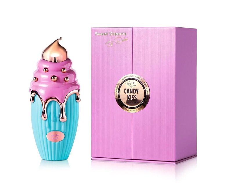 Candy Kiss Eau de Parfum | Long-Lasting Sweet Gourmand Fragrance for Women - 100ml, Fruity Berry Scent