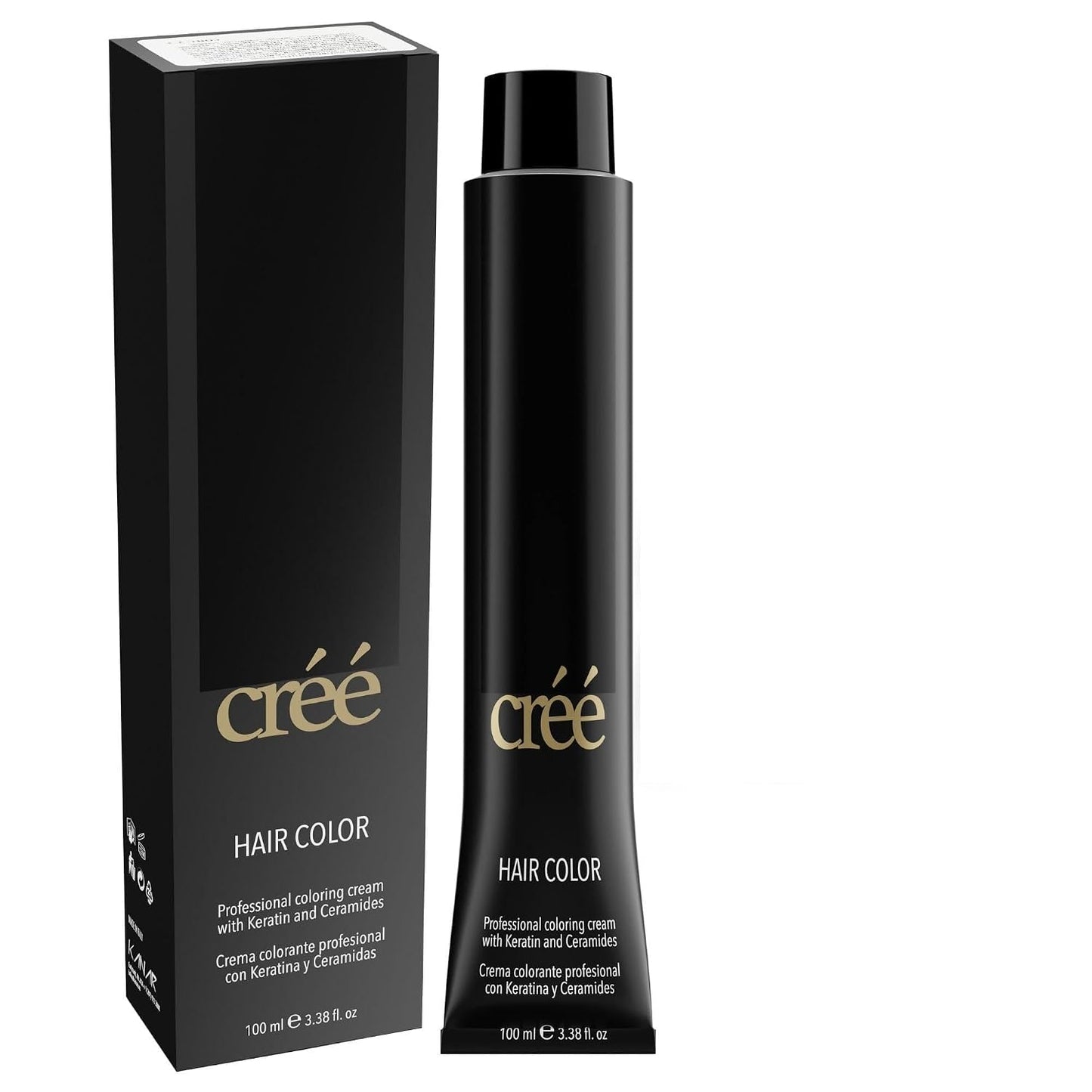 Black Permanent Hair Color - Long-Lasting, Rich Vibrant Formula for 100% Gray Coverage | 3.4 fl. oz.