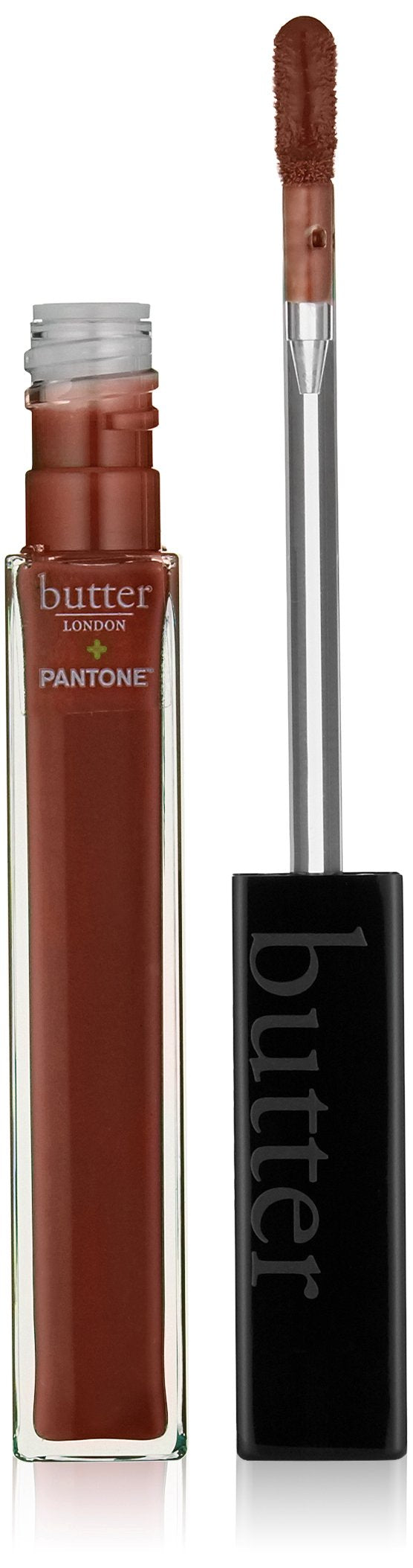 butter LONDON Plush Rush Plumping Lip Gloss, Ultra-Shine & Hydrating, Improves Lip Texture, Cruelty Free, Sparkling Rose