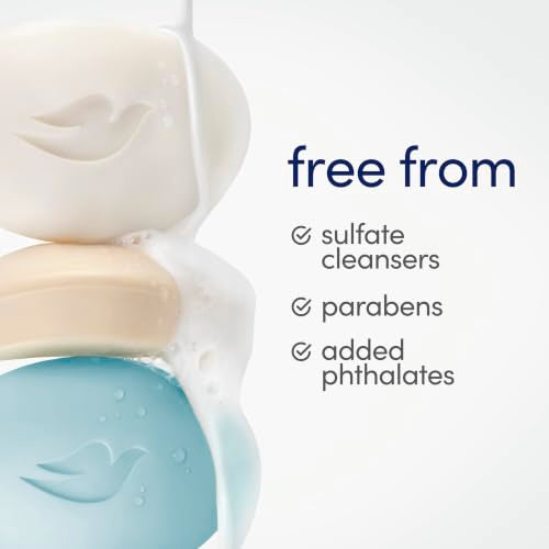 Dove Hydrating Beauty Bar Soap with Glacial Water & Avocado Oil - 6 Count