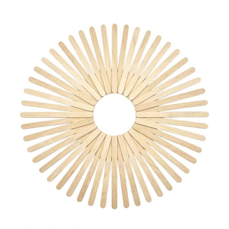 Huini 1000 Ct. Wooden Waxing Applicators Sticks for Face & Eyebrows Wax Spatula Hair Removal CD-S02-3