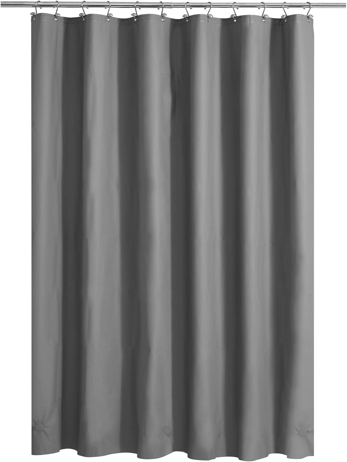 Clear Plastic Shower Liner - Premium Waterproof PEVA Curtain with Rustproof Grommets & 3 Magnets | Standard Size