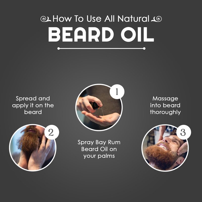 Sweet Tobacco Beard Oil Tobacco Scented Beard Oil for Moisturizing and Softening, Daily Care (1 Ounce)
