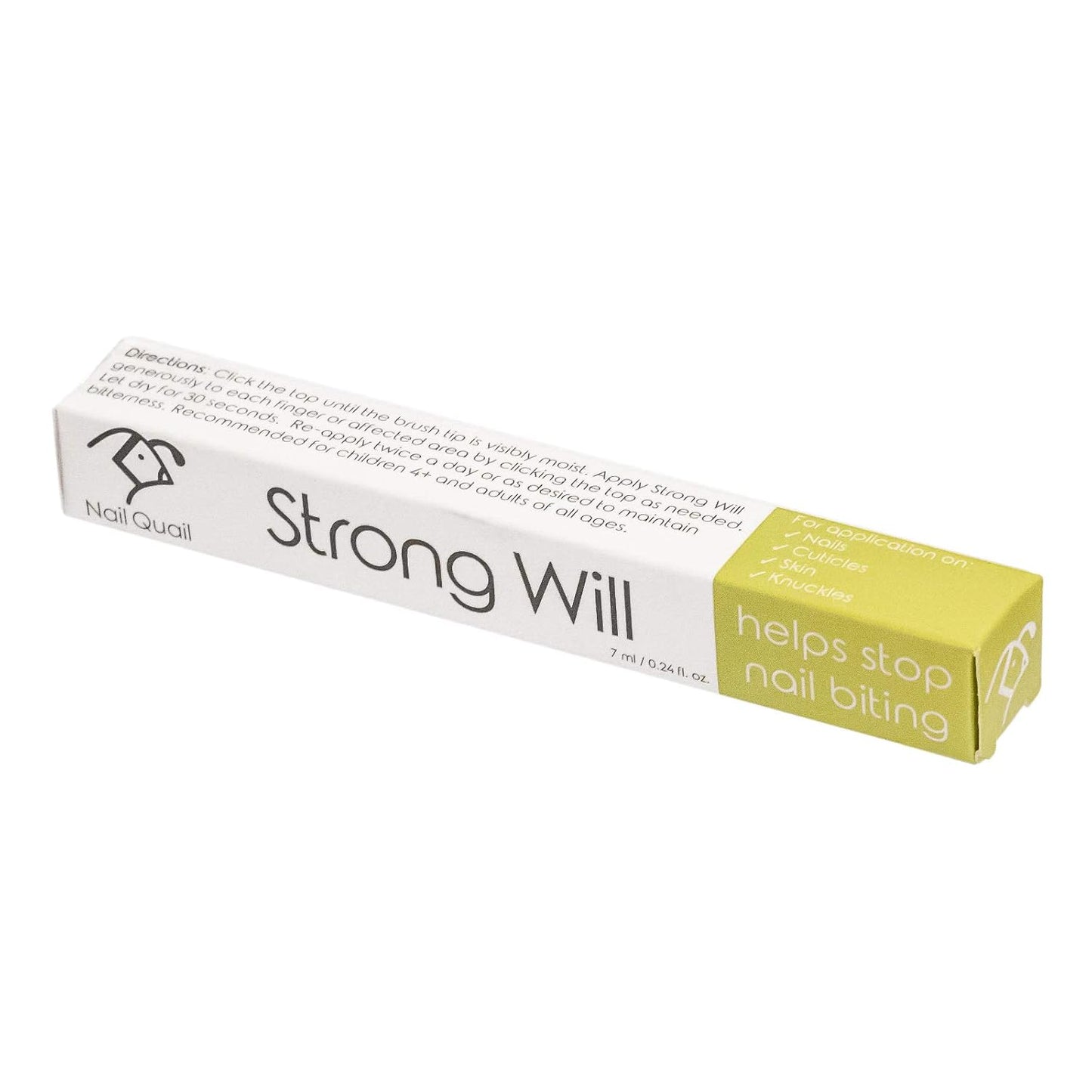Strong Will Anti-Nail Biting Click Pen - 7ml | Made in USA