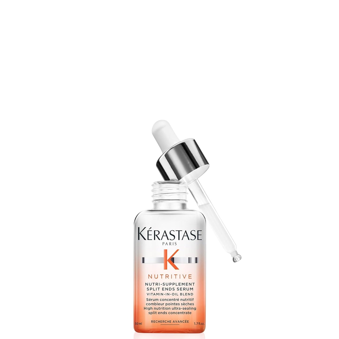 Kerastase Nutritive Split Ends Hair Serum - Nourishing Leave-In Oil Treatment for Dry Hair | 50 ml