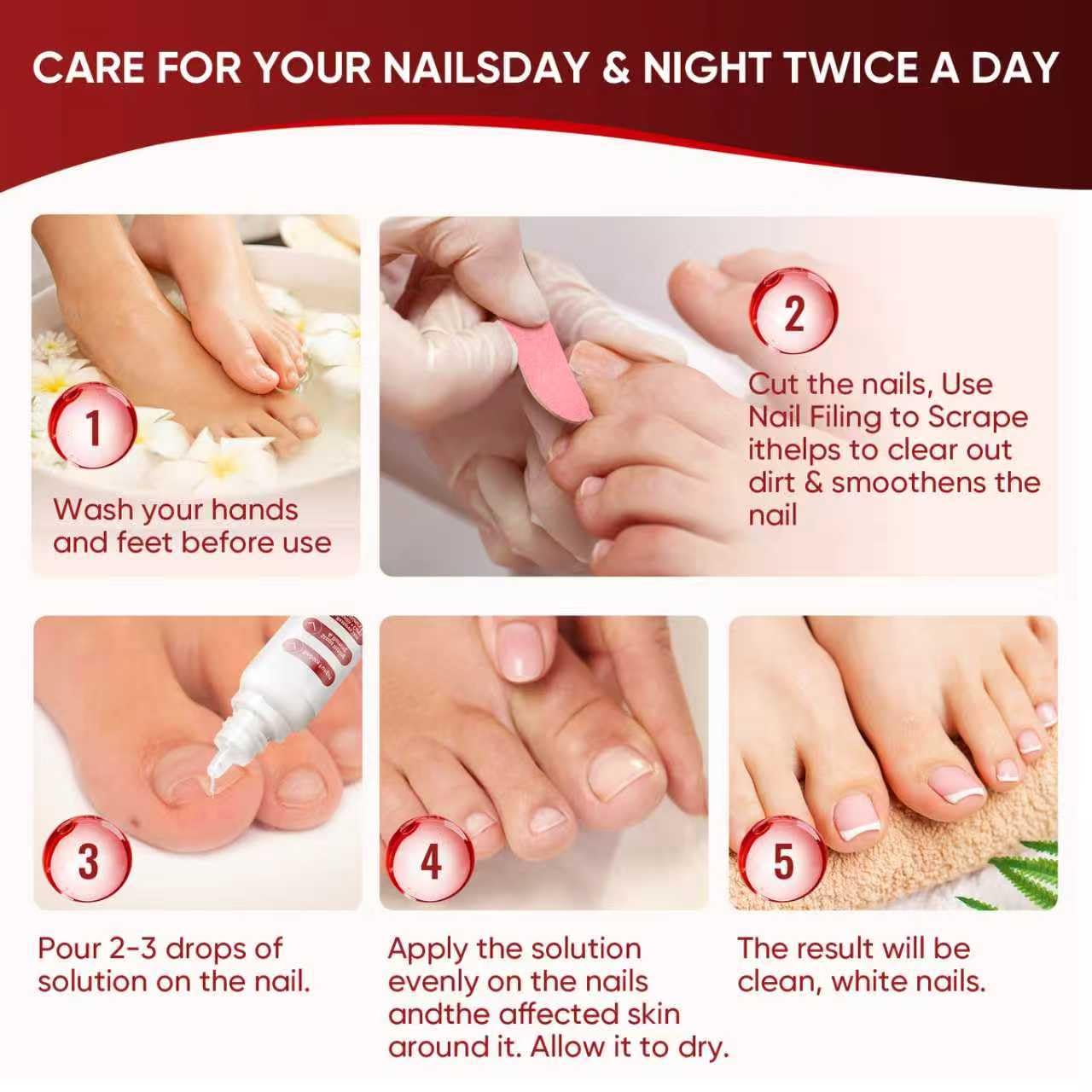 Toenail Treatment - Gentle Formula for Healthy, Beautiful Nails | 1 Piece