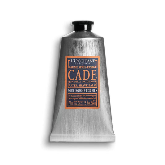 L'OCCITANE Soothing Cade After Shave Balm, 2.5 Fl. Oz: Hydrating, Soothe After Shave, Reduce feelings of irritation, With Shea Butter + Cade Essential Oil